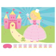 Princess Pin the Crown Party Game